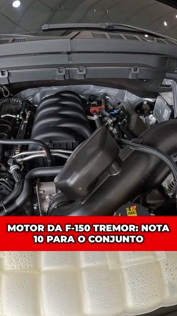 MOTOR DA F-150 TREMOR: NOTA 10 PARA O CONJUNTO #motor #ford #v8