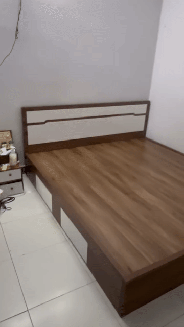 GIƯỜNG GỖ CÔNG NGHIỆP MDF 1M8 2M CÓ 2 HỘP KÉO . Mua bán Giường, chăn ga gối nệm tại Thành phố Biên Hòa Đồng Nai được đăng bởi Tủ nhựa đài loan hoàng quân hình 1