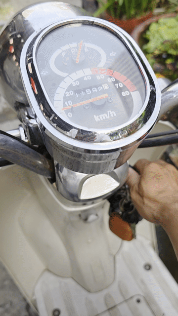 Honda Crea 50cc màu Trắng. Mua bán Xe máy tại Quận Cái Răng Cần Thơ được đăng bởi Huỳnh Trịnh hình 1