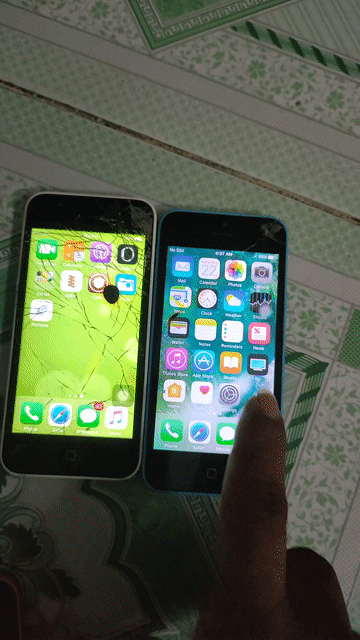 2 cái xác sông iPhone 5C lock Bể kính. Mua bán Linh kiện (RAM, Card...) tại Thành phố Dĩ An Bình Dương được đăng bởi Hữu Phương Lâm hình 1