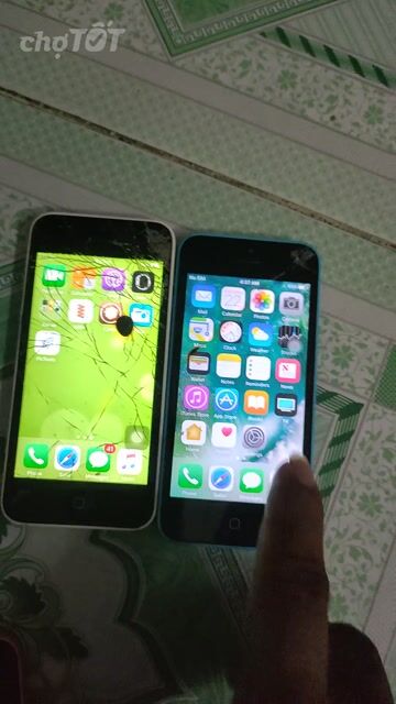2 cái xác sông iPhone 5C lock Bể kính. Mua bán Linh kiện (RAM, Card...) tại Thành phố Dĩ An Bình Dương được đăng bởi Hữu Phương Lâm hình 1
