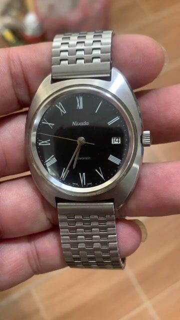 Đồng hồ Nivada Nam 36mm siêu mỏng. Mua bán Đồng hồ tại Quận Hà Đông Hà Nội được đăng bởi Watch Shop 1986 hình 1