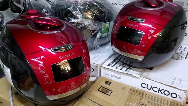 Nồi cơm điện Cuckoo HUS1000F 1.8L áp suất cao tần👍. Mua bán Bếp, lò, đồ điện nhà bếp tại Quận 3 Tp Hồ Chí Minh được đăng bởi Thảo Ly hình 1