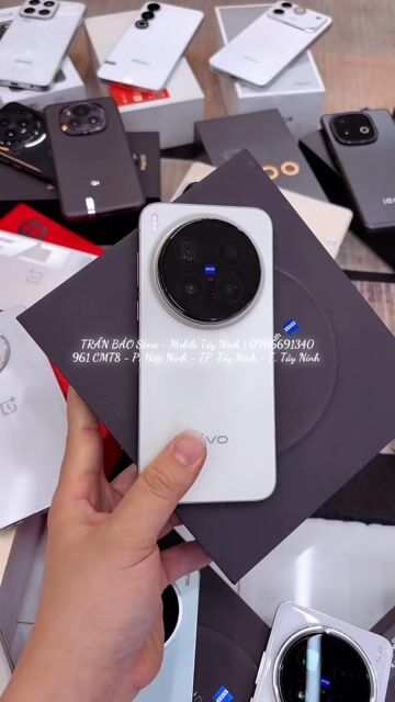 Vivo X300 Pro 5G 512Gb Fullbox BHVN - Bán Trả Góp. Mua bán Điện thoại tại Thành phố Tây Ninh Tây Ninh được đăng bởi Trần Bảo Store Mobile Tây Ninh hình 1