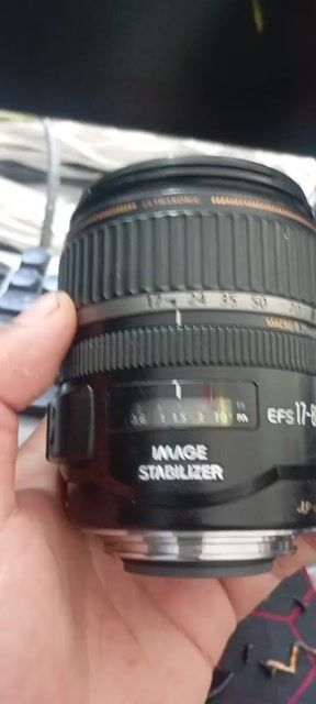 Ống kính Canon EF-S 17-85mm Đen. Mua bán Máy ảnh, Máy quay tại Thị xã La Gi Bình Thuận được đăng bởi Tên chưa cung cấp hình 1