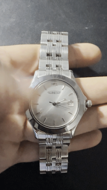 Đồng hồ Aureole Sapphire viền Đá. Mua bán Đồng hồ tại Thành phố Trà Vinh Trà Vinh được đăng bởi Nguyên hình 1