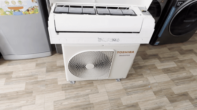 Máy lạnh Toshiba Inverter 1.5 ngựa Trắng. Mua bán Máy lạnh, điều hoà tại Huyện Hóc Môn Tp Hồ Chí Minh được đăng bởi ĐIỆN LẠNH MINH KHÔI hình 1