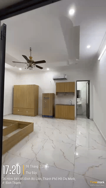 Cho thuê Phòng trọ Quận Bình Thạnh Tp Hồ Chí Minh diện tích 28 m² giá 5,5 triệu/tháng