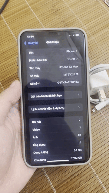 iPhone XS Max 64GB zin pin 100% tại Hải Phòng. Mua bán Điện thoại tại Huyện Thuỷ Nguyên Hải Phòng được đăng bởi huy hình 1