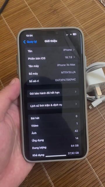 iPhone XS Max 64GB zin pin 100% tại Hải Phòng. Mua bán Điện thoại tại Huyện Thuỷ Nguyên Hải Phòng được đăng bởi huy hình 1
