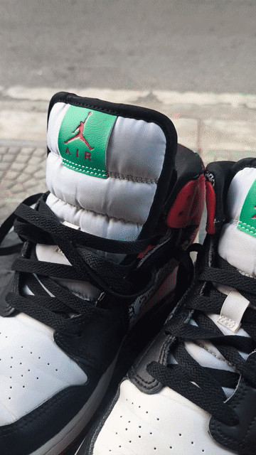 Giày thể thao Nike Air Jordan 1 Mid . Mua bán Giày dép tại Thành phố Huế Thừa Thiên Huế được đăng bởi Tôi là ai  hình 1