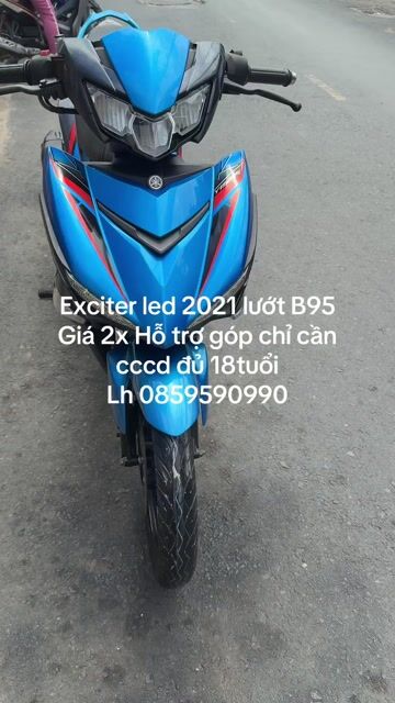 Exciter Led 2021 B65 GÓP CẦN CCCD ĐỦ 18t TRẢ 0₫. Mua bán Xe máy tại Quận Ninh Kiều Cần Thơ được đăng bởi XE MÁY HOÀNG YẾN hình 1