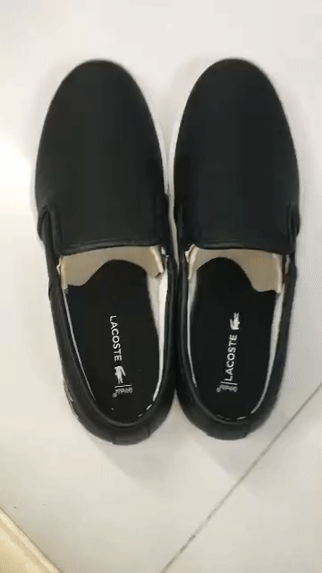 Giày lười Lacoste Da Đen Size 40-41. Mua bán Giày dép tại Quận Bình Thuỷ Cần Thơ được đăng bởi Phạm Quốc Thiên Bảo hình 1