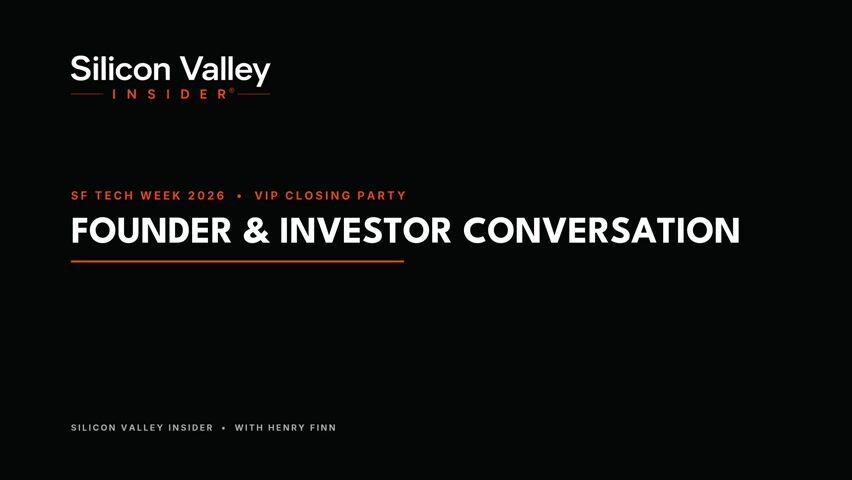 Video still from Founder & Investor Conversation