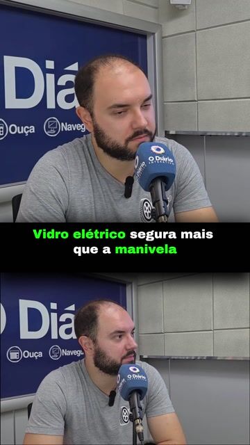 Vidro elétrico segura mais que a manivela