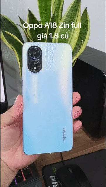 OPPO A18 128GB máy zin full chức năng. Mua bán Điện thoại tại Quận Hà Đông Hà Nội được đăng bởi Shop Điện Thoại Cũ Zin hình 1