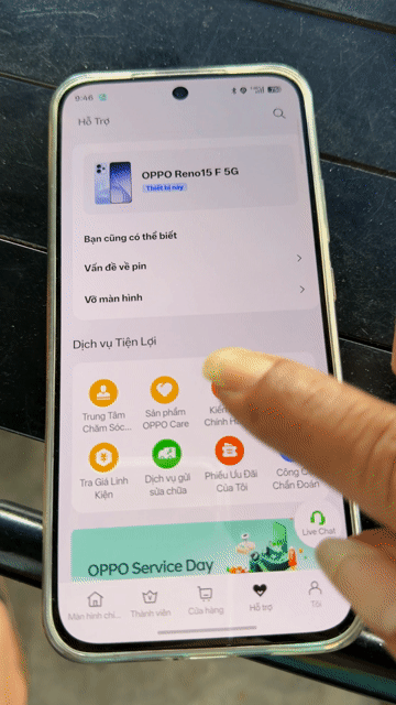 Oppo Reno 15F 5G xanh 256GB. Mua bán Điện thoại tại Thị xã Phú Mỹ Bà Rịa - Vũng Tàu được đăng bởi Lê minh thọ hình 1