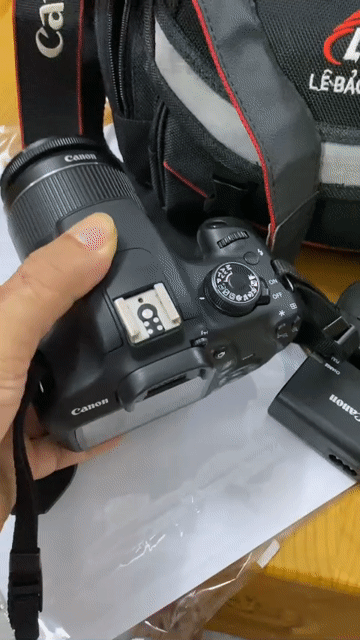 Máy ảnh Canon 1200D Như mới. Mua bán Máy ảnh, Máy quay tại Quận 12 Tp Hồ Chí Minh được đăng bởi Quyên Phạm hình 1