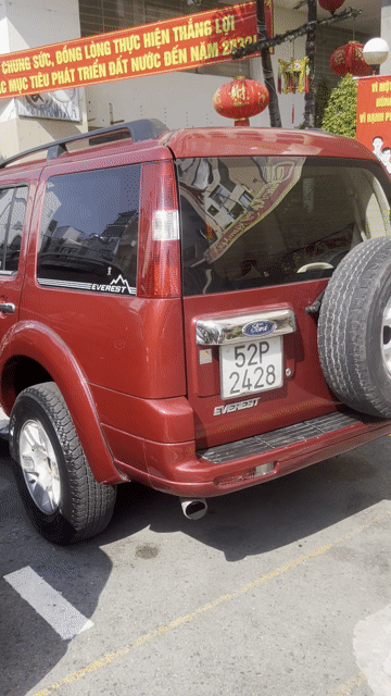 Ford Everest 2008 màu Đỏ. Mua bán Ô tô tại Quận 10 Tp Hồ Chí Minh được đăng bởi phú hải hình 1