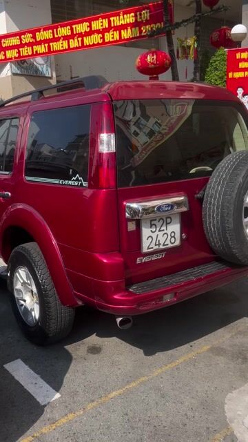 Ford Everest 2008 màu Đỏ. Mua bán Ô tô tại Quận 10 Tp Hồ Chí Minh được đăng bởi phú hải hình 1