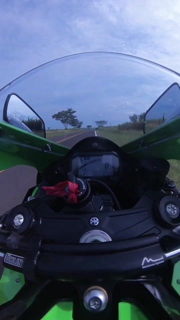 ZX10R - TESTE COM REMAP (Borrar painel)