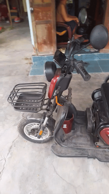 Xe điện 3 bánh màu Đỏ 48 km. Mua bán Phương tiện khác tại Huyện Ninh Sơn Ninh Thuận được đăng bởi vy hình 1
