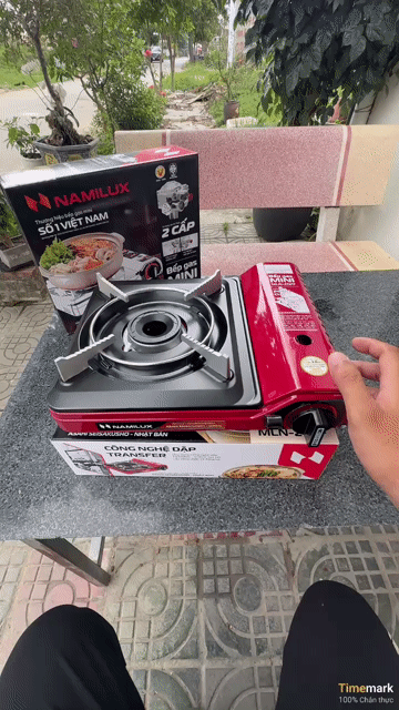 Bếp gas mini Namilux MLN-211PF. Mua bán Bếp, lò, đồ điện nhà bếp tại Quận Dương Kinh Hải Phòng được đăng bởi Nguyễn Thành hình 1